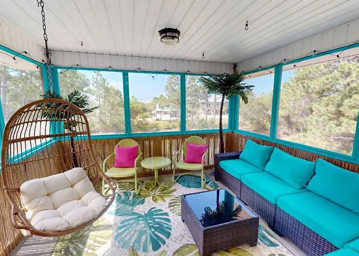Charming Beachside With Private Patio & Dog-friendly Policy Near Surfside Shores, Gulf Shores, Al Gulf Shores